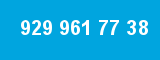 929 961 77 38 929 961 77 38